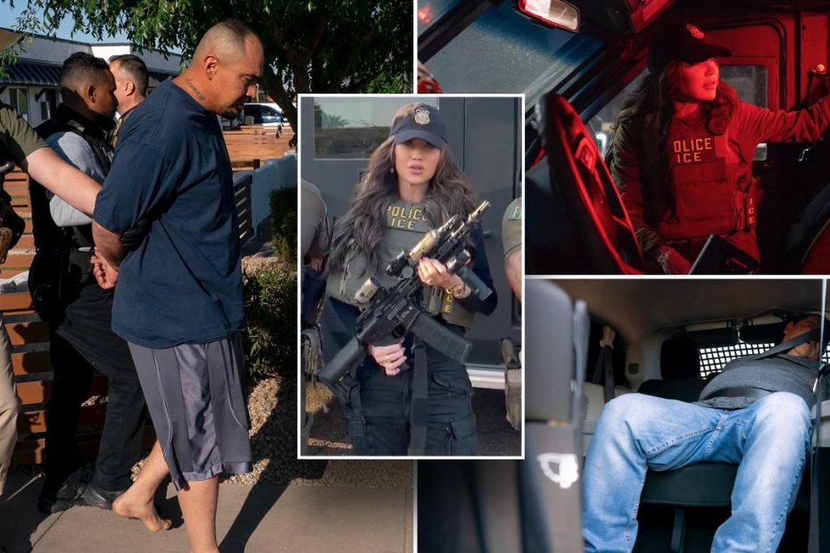 DHS Secretary Kristi Noem joins ICE agents going after criminal illegal immigrants in Arizona