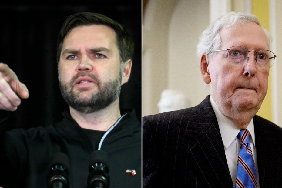 JD Vance calls out Mitch McConnell’s vote against confirming Elbridge Colby