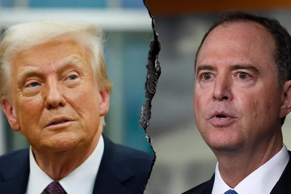 Trump brands Schiff ‘watermelon head,’ torches ‘dishonest’ Democrat at NRCC gala