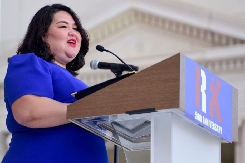 Undocumented anti-Trump activis boasts of being ‘unafraid’ and ‘queer’ at rally